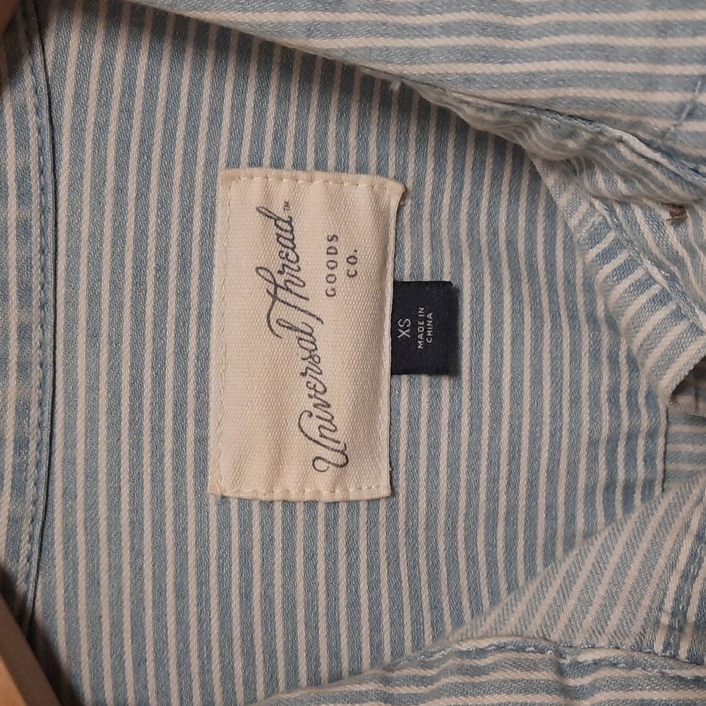 Universal Thread Pinstripe Utility Jacket - Picture 2 of 6